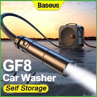 Baseus GF8 เครื่องมือทําความสะอาดหัวฉีดสเปรย์ แรงดันสูง สําหรับเครื่องซักผ้า บ้านและสวน