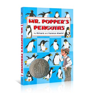 นาย. หนังสือภาษาอังกฤษ Poppers Penguins By Richard Atwater สไตล์คลาสสิกของอเมริกัน