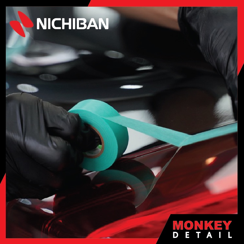 Nichiban Washi Masking Tape (Japan) เทปบังพ่น เทปกาวย่น ไม่ทิ้งคราบกาว (แบบม้วน)