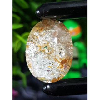 โป่งข่าม ควอทซ์ Rutilated Quartz พลอยแท้ อัญมณีมงคลประจําวันเกิด เครื่องประดับพลอย