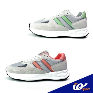 [มาใหม่ล่าสุด เท่ห์ ดูแพง] รองเท้าผ้าใบ  IQ Shoes แบบสวม มี2สีPC5-RK2506L