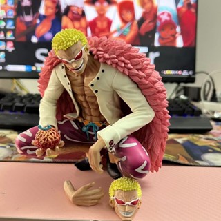 พร้อมส่ง ของเล่นฟิกเกอร์ Don Quixote Donquixote Doflamingo MegaHouse ONE PIECE Portrait.Of.Pirates SA-MAXIMUM Pvc