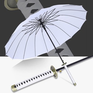 Creative Japanese Samurai Sword Umbrella Corporation Long Wooden Handle Big Windproof Katana Umbrellas For Men Women Som