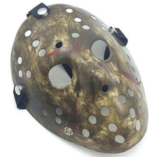 หน้ากาก Mask Friday The 13th วันศุกร์ที่ 13 Jason Voorhees เจสัน วอร์ฮีส์ สีเขม่าควัน สุดโหด สยองขวัญ Horror