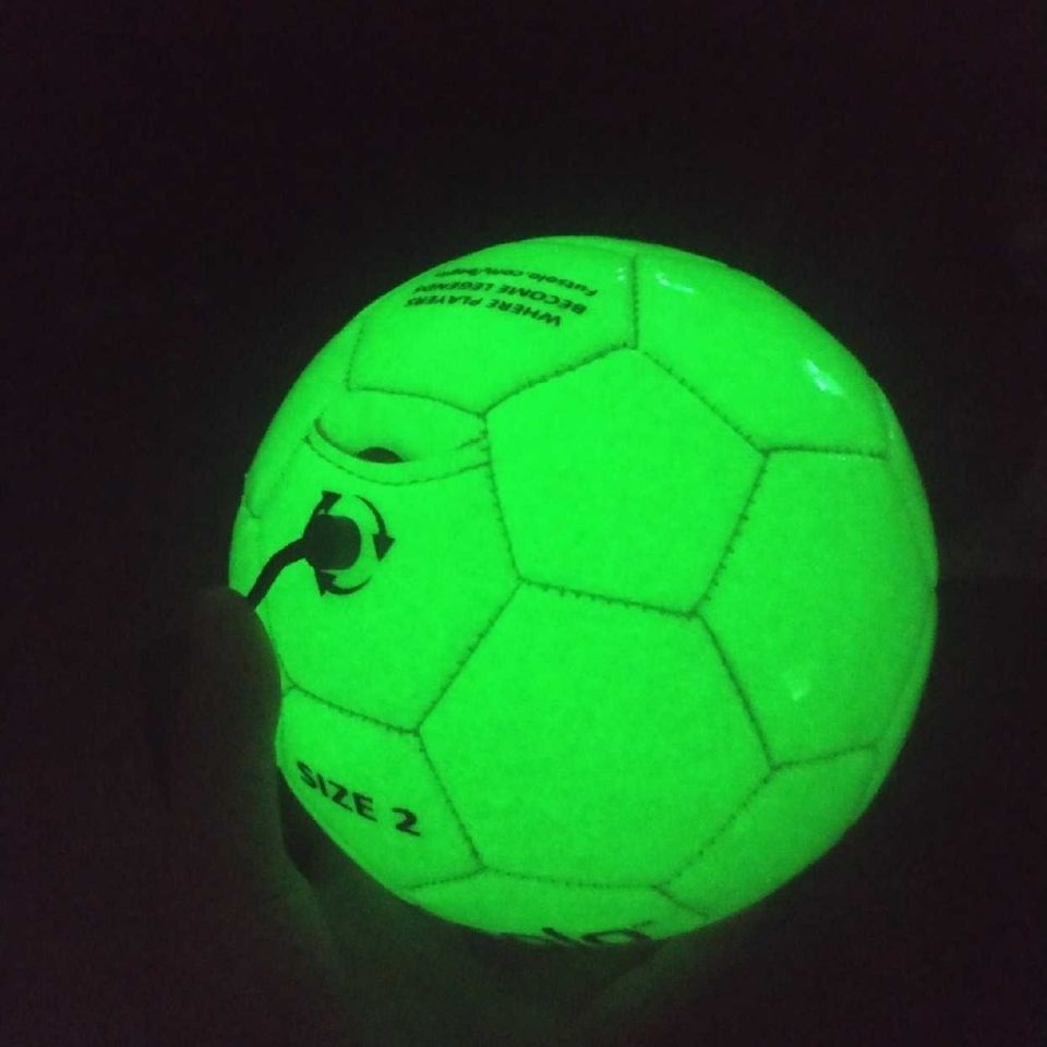 Soccer Ball Luminous Football Size 2 Children Game Training Match Balls