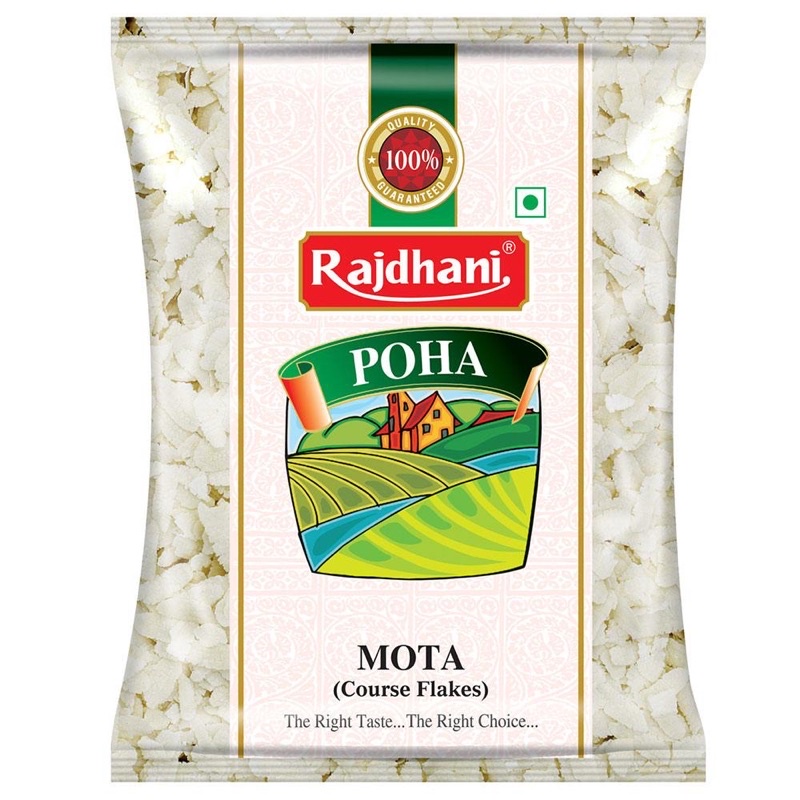 Rajdhani Poha Mota 500g.