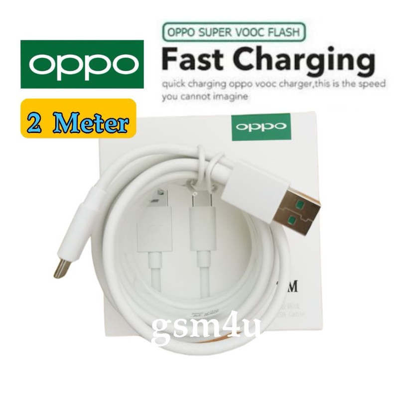 Oppo Realme Reno 4 5 6 6z 7 A77 A74 A94 A95 Super VOOC 65W 2 เมตรประเภท C สาย Super Flash ชาร์จ