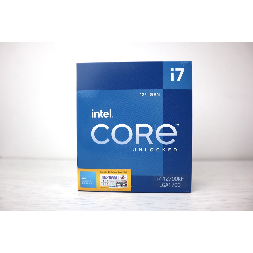CPU (ซีพียู) INTEL CORE I7-12700KF 3.6 GHz (SOCKET LGA 1700) มือสอง มีประกัน