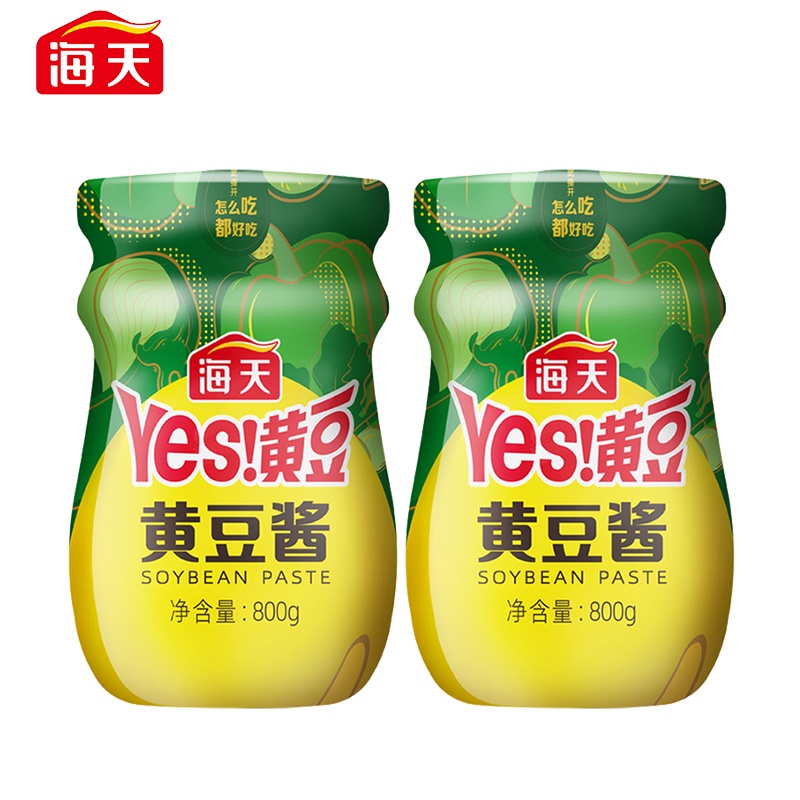 ซอสเต้าเจี้ยวถั่วเหลือง Yes 黄豆酱 ไห่เทียน Haitian 海天 800g MalaMart