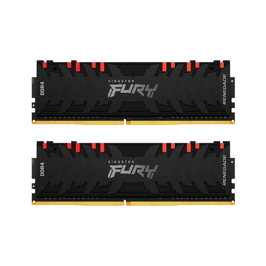 DDR4(3200)32GB (16GBX2) Kingston (FURY Renegade RGB/KF432C16RB1AK2/32)