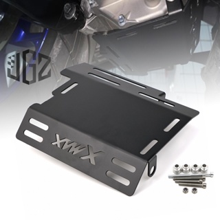 ฝาครอบป้องกันเครื่องยนต์ เหล็กคาร์บอน สําหรับรถจักรยานยนต์ Yamaha XMAX 250 300 400 2017-2023