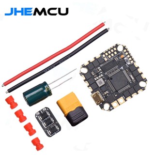 Jhemcu GHF722AIO-ICM 40A Baro OSD BlackBox 5V BEC F722 ตัวควบคุมการบิน BLHELIS 40A 4in1 ESC 2-6S สําหรับ FPV Freestyle Cinewhoop