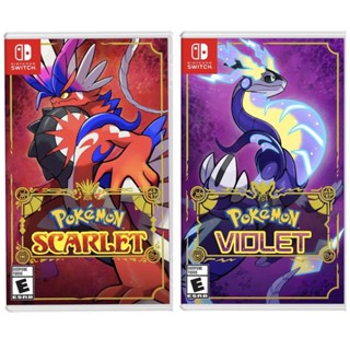 Pokemon Scarlet &amp; Violet Nintendo Switch (พร้อมส่ง) (Pokemon Violet) (Pokemon Scarlet)