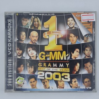 [00959] Karaoke GMM Grammy Best of the Year 2003 (CD)(USED) ซีดี ดีวีดี สื่อบันเทิงหนังและเพลง มือสอง !!