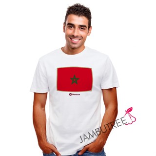 Jambutree 2022 FIFA World Cup Logo Qatar Morocco Football Team Supporter T-Shirt Streetwear Tee Bola Sepak Tshirt Baju