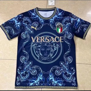 เสื้อกีฬาแขนสั้น ลายทีมชาติฟุตบอลชั้นนํา Italy special edition ไซซ์ S - XXL 22-23