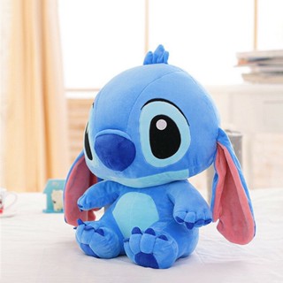 Lilo ตุ๊กตานุ่ม รูปการ์ตูน Stitch น่ารัก ขนาด 30 ซม. สีฟ้า ของเล่นสําหรับเด็ก