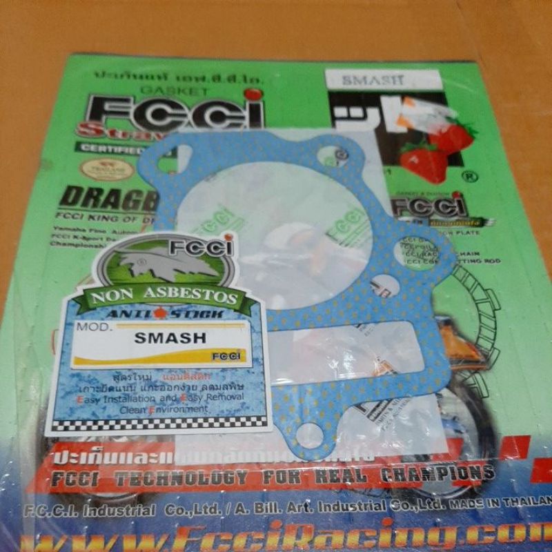 ปะเก็นเสื้อสูบ.SMASH/SUZUKI(FCCI.สตรอเบอรี่)