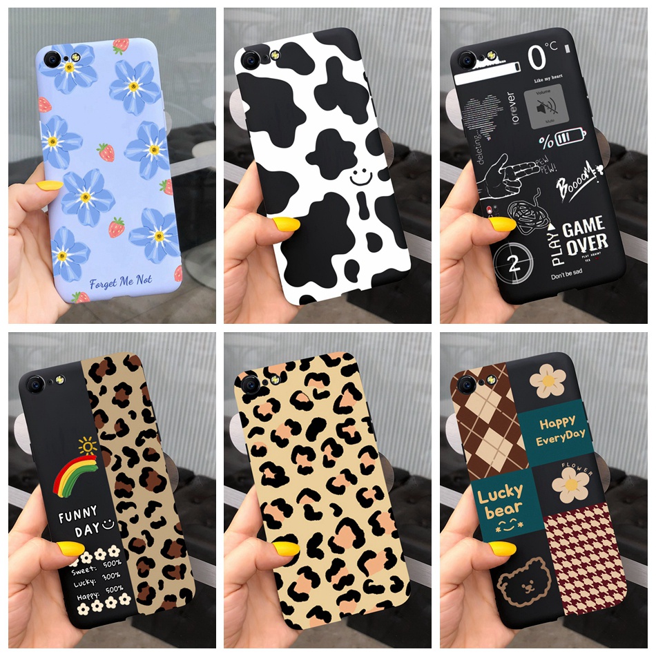 Cases, Covers, & Skins 35 บาท เคสโทรศัพท์ซิลิโคน TPU แบบนิ่ม พิมพ์ลายน่ารัก สําหรับ OPPO A71 CPH1717 CPH1801 A71 A 71 (2018) Mobile & Gadgets
