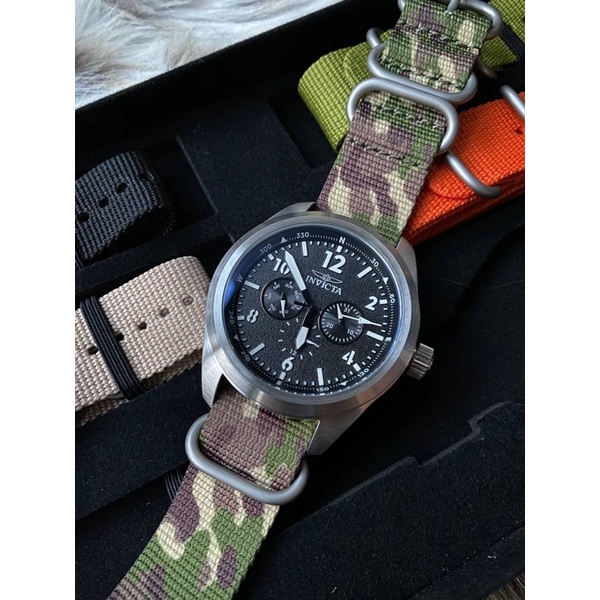 ⌚️Invicta Coalition Forces Quartz Black Dial Men's Watch Full’set