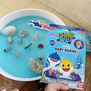 Blue Ocean Gelli Baby Shark Blue เจลลี่สีน้ำทะเล สำหรับเล่น Sensory Play