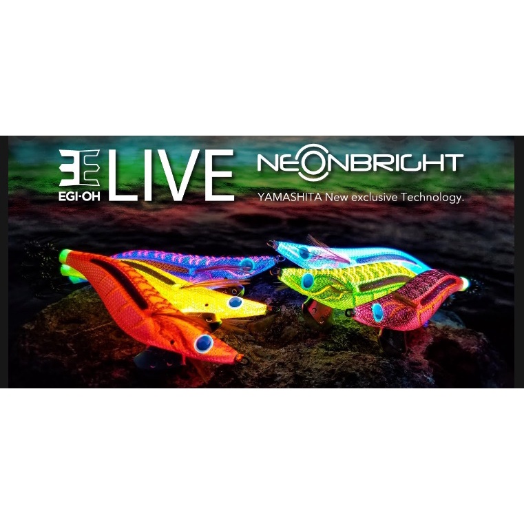 กุ้งตกหมึก YAMASHITA EGI-OH  K Neon Bright LIVE Neon Bright