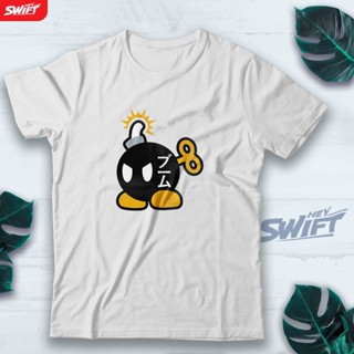 เสื้อยืด ลาย Bob-omb Bob Bomb mario smash bros japan DISTRO