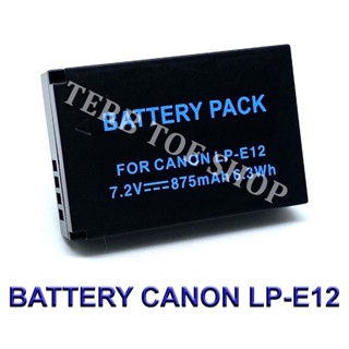 LP-E12  LPE12 Camera Battery For Canon EOS M100,M50,M10,M2,M,Rebel SL1,100D,PowerShot SX70 HS,Kiss M,Kiss