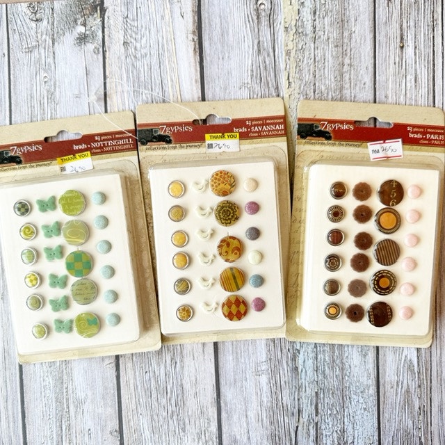 7Gypsies Brads / Attier Pack