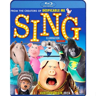 Bluray หนังการ์ตูน Sing ร้องจริง เสียงจริง