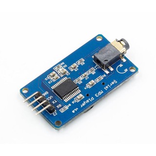 YX5300 UART Serial Control MP3 Music Player Module โมดูลเสียง