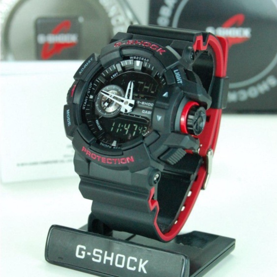 Gshock GA-400 นาฬิกาสปอร์ต GA-400 ฟังก์ชั่นแสงอัตโนมัติ นาฬิกาสปอร์ตกันน้ํา แฟชั่น สายนาฬิกาเรซิน P2