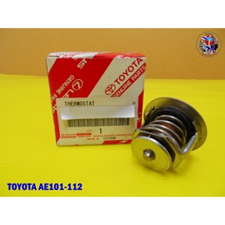 วาล์วน้ำ  TOYOTA AE101-112 4A 5A-FE Water Thermostat P/N 90916-03046 Genuine Parts ของแท้