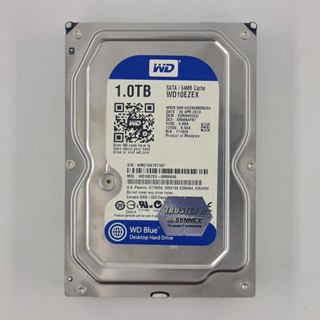 [SELL] INTERNAL HDD HARDDISK WD BLUE 1TB 3.5" WD10EZEX (USED) ฮาร์ดดิส WD มือสอง สภาพดี !!