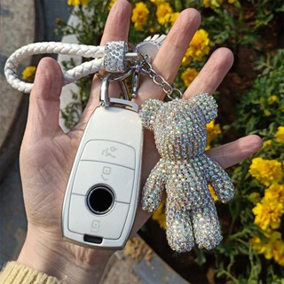 For Mercedes Benz Car Key Cover CLA200 CLA250 C200 C250 C300 E250 E300 S450 W205 W204 Key Holder Keychain Case Accessori