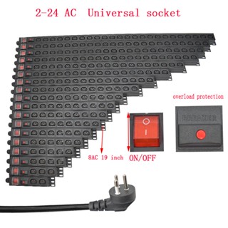 Pdu ปลั๊กพ่วง 2-24 ทาง IEC C13