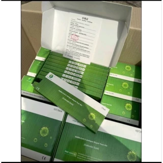 ชุดตรวจโควิด ATK green spring 1กล่อง 10ชุด