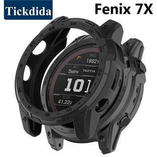 เคสซิลิโคน TPU นิ่ม แบบใส สําหรับ Garmin Fenix 7X Tactix 7 Garmin Tactix 7