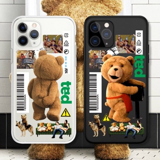 ted teddy bear เคสไอโฟน iPhone  11 pro max เคส 14 plus case 12 13 14 promax X Xr Xs Max couple cover 7 8 plus เคส นิ่ม