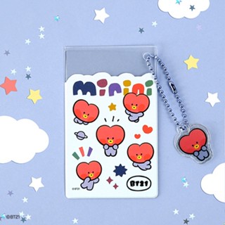 [BT21 Official] BT21 กระเป๋าใส่บัตร แบบใส ขนาดเล็ก