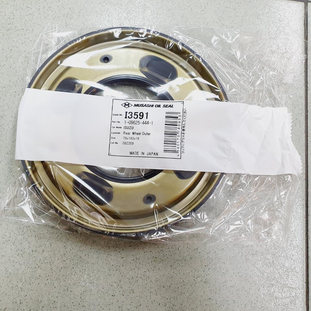 ซีลน้ํามัน MUSASHI 78X163X16 UES-3S I3591 1-09625-226-0 1-09625-444-0