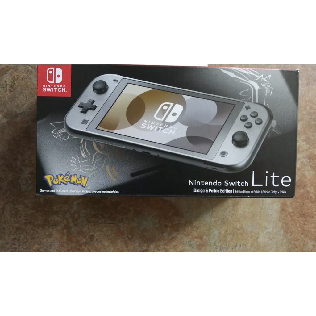 Nintendo Switch Lite Console Pokemon Dialga and Palkia Edition Brand New