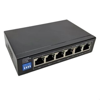 Gigabit Switching Hub 5 Port D-LINK DGS-F1006P-E (5,4 POE,+2 Uplink) รับประกัน ออกใบกำกับภาษีได้