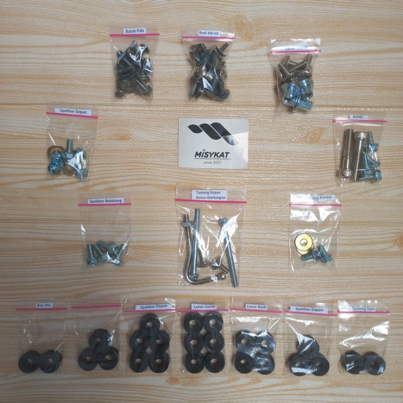 จัดส่งฟรี Yamaha F1ZR Bolts/Yamaha F1ZR Body Set/Yamaha Bolt Complete Set/Yamaha F1ZR Motorcycle/Yam