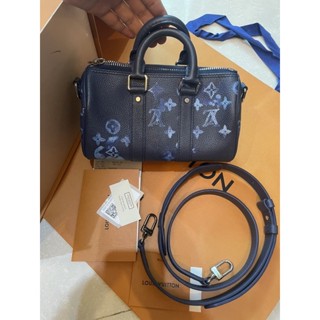 LouisVuitton Keepall XS monogram watermark