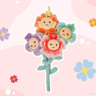 Teletubbies ตุ๊กตาดอกไม้ ทิงกี้ แวววาว ดิปปี้ Laa-Laa Po ยัดนุ่น ของขวัญ สําหรับเด็กผู้หญิง ตกแต่งบ้าน ของขวัญเด็ก