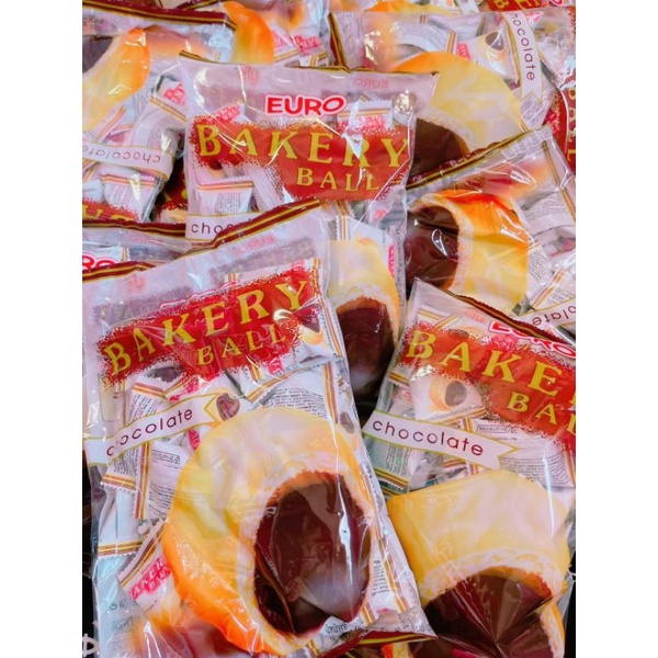 ♥️Euro Bakery Ball ยูโร่ เบเกอร์รี่บอล รสช็อกโกแลต🤎
