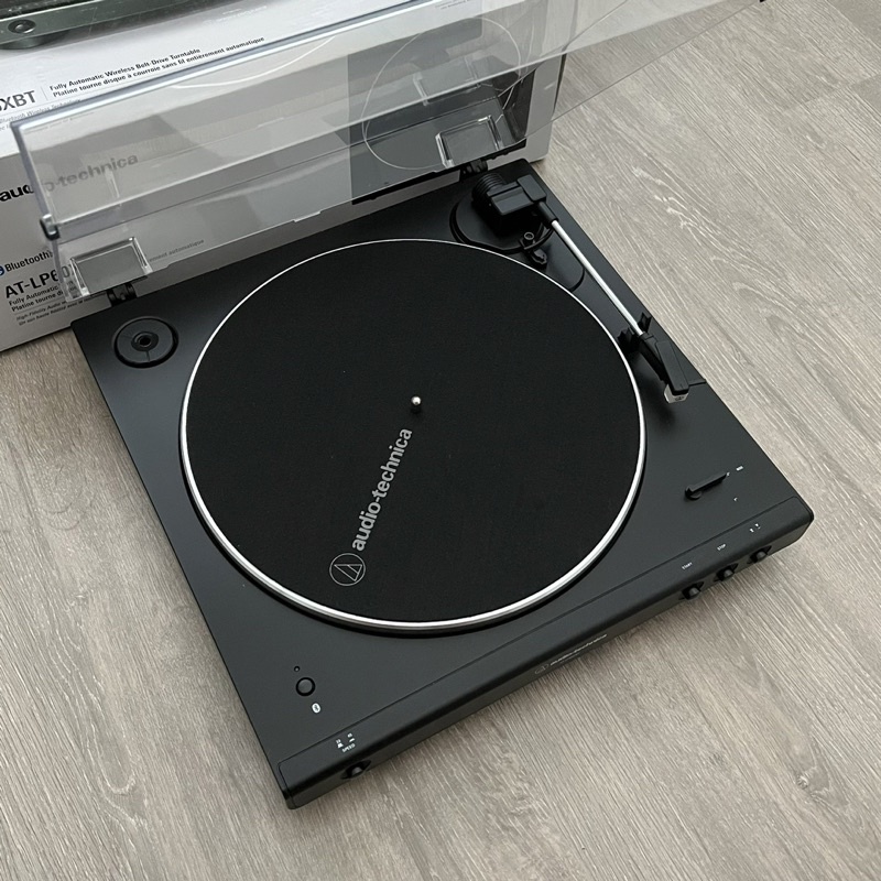 (มือสองสภาพดีมาก) เครื่องเล่นแผ่นเสียง Audio technica AT-LP60XBT บลูทูธ สีดำ 💿
