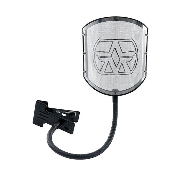 Aston Shield GN *ของแท้* แผ่นกันลม กันน้ำลาย Pop filter Solid stainless steel with ‘Hextech’ filter 