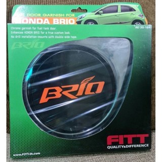 ฝาโครเมียมปิดถังน้ำมัน FITT HONDA BRIO ฮอนด้า บรีโอ้